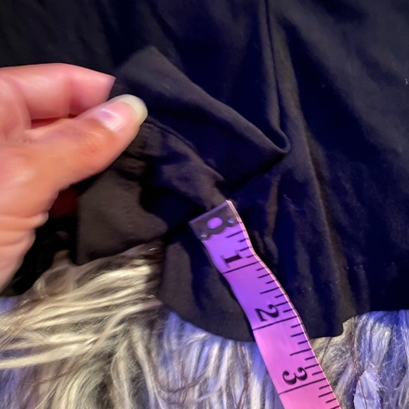 Society for Rational Dress black strapless romper jumpsuit pockets shorts S - Picture 8 of 10